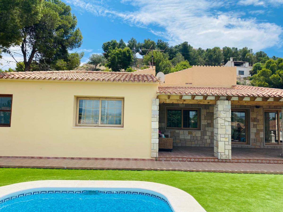 Gran chalet familiar con piscina privada y bbq Alicante Exterior foto